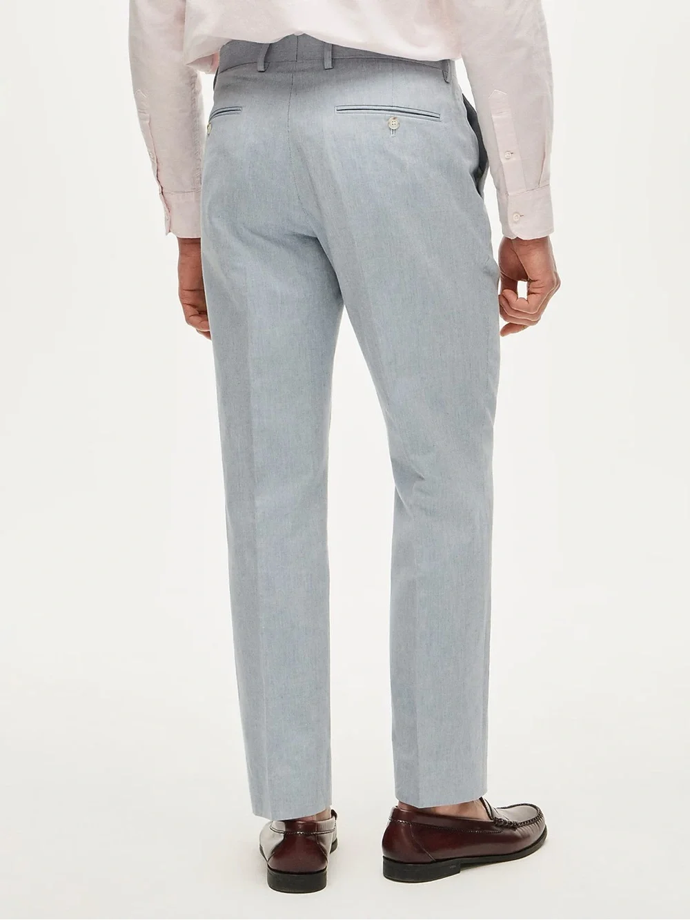 J. CREW Ludlow Slim-fit suit pant in Baird McNutt Irish cotton-linen Size 31